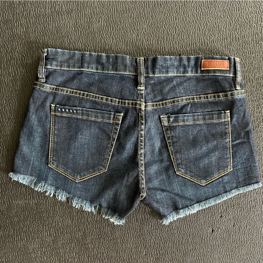 Blank NYC Little Queenie Denim Cutoff Shorts